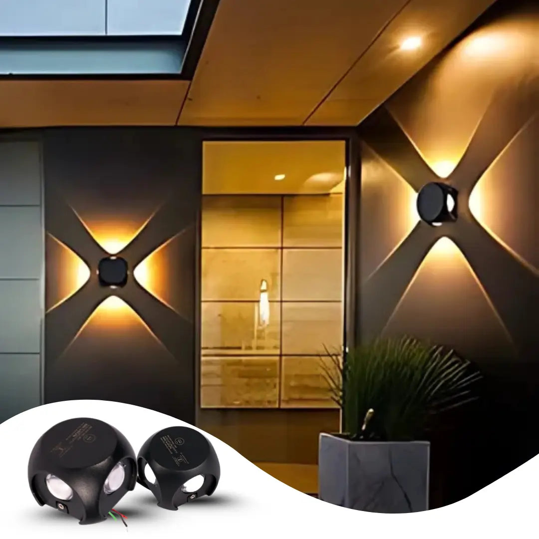 Helix 4‑Way Light – Modular LED Wall Light | JPM Industries