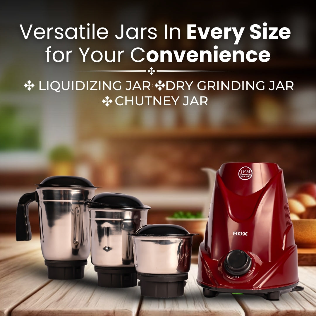 Rox Mixer Grinder || High-Performance Grinder – 550W || JPMI