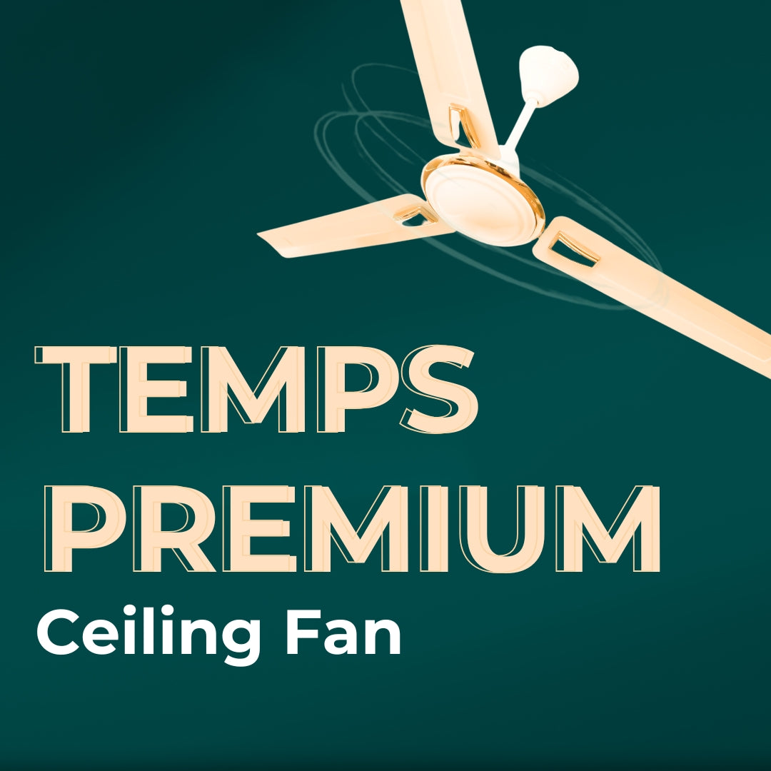 JPM Temps Premium Ceiling Fan | Cool in power | 230V AC/50Hz