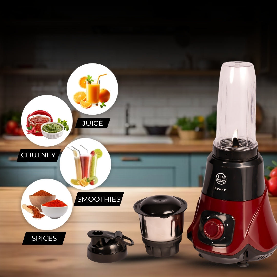 Swift Nutri Blender || 400W Powerful Mixer Grinder || JPMI