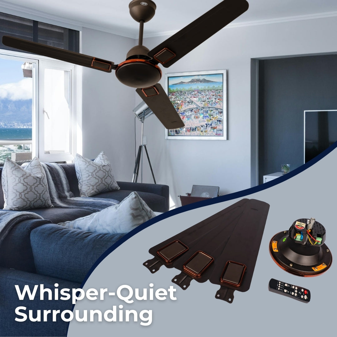 JPM Aerien DLX Ceiling Fan | 51W | Energy-Efficient Cooling