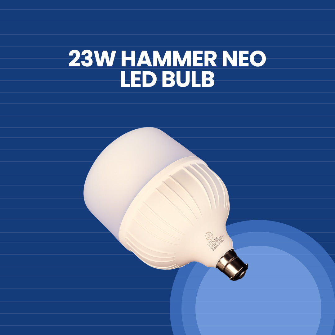LED Hammer Bulb 23W LED Hammer Bulb – JPM Industries | 1800 Lumens Output