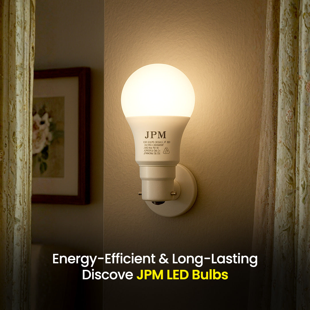 High-Efficiency LED bulb- JPM Industries | 900 Lumens, 90 Lm/W