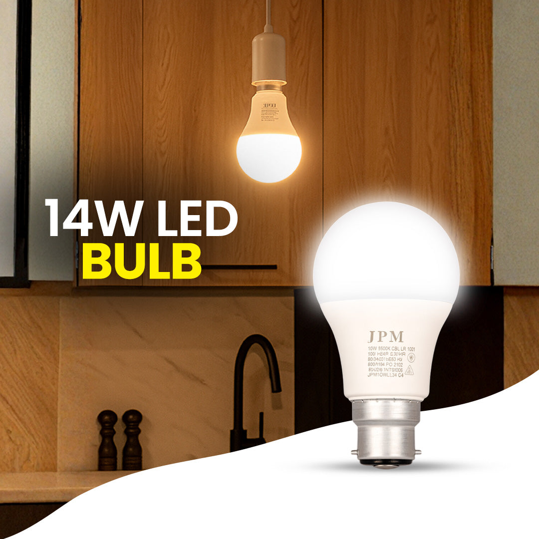 High-Efficiency LED bulb- JPM Industries | 900 Lumens, 90 Lm/W