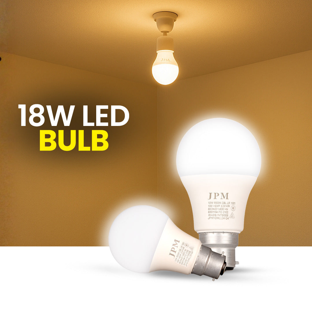 High-Efficiency LED bulb- JPM Industries | 900 Lumens, 90 Lm/W