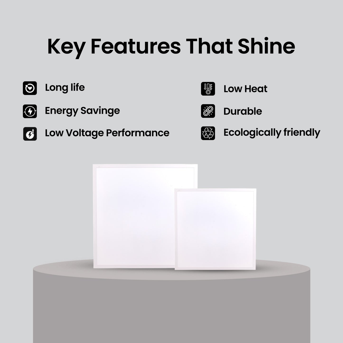 2 × 2 LED Panel Light 36W Slim | JPM Industries