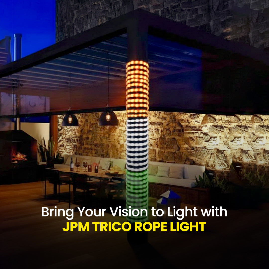 JPMI TriCo Rope LED Lights 18 m 115 W Flexible LED Lighting