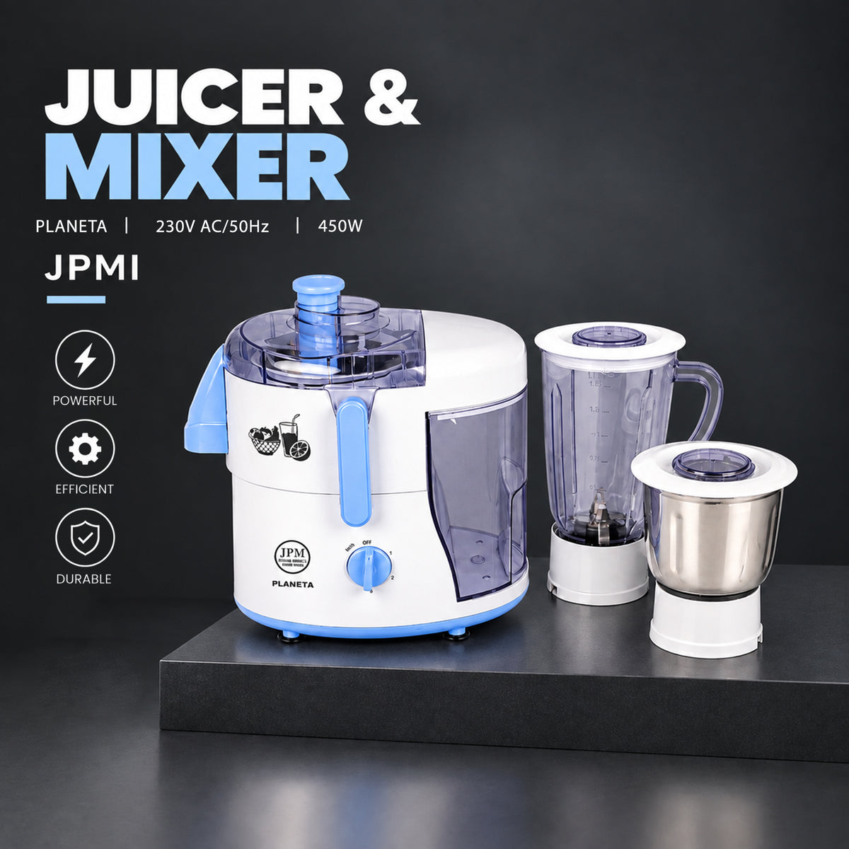 Planeta Juicer Mixer Grinder 500W