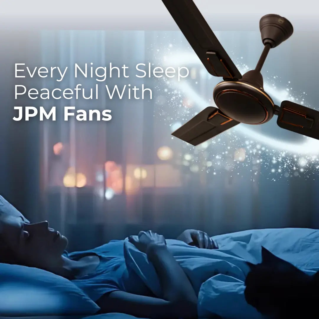 JPM Swank DLX Ceiling Fan || 51W || Keep you Cool in style