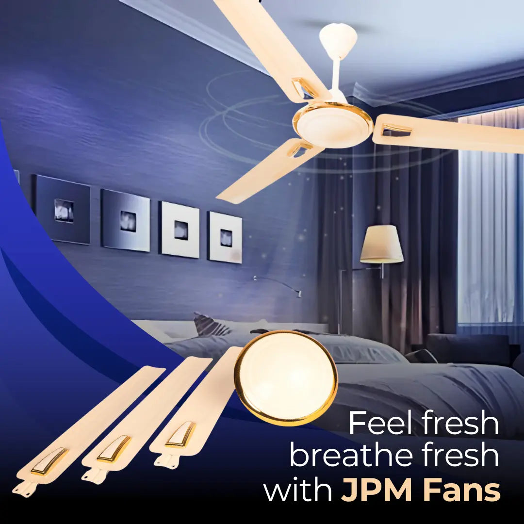 JPM Temps Premium Ceiling Fan | Cool in power | 230V AC/50Hz