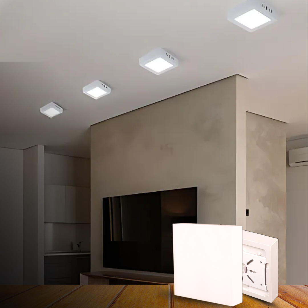 LED PC Rimless Panel Light – Slim 6W/12W/18W Options | JPMI