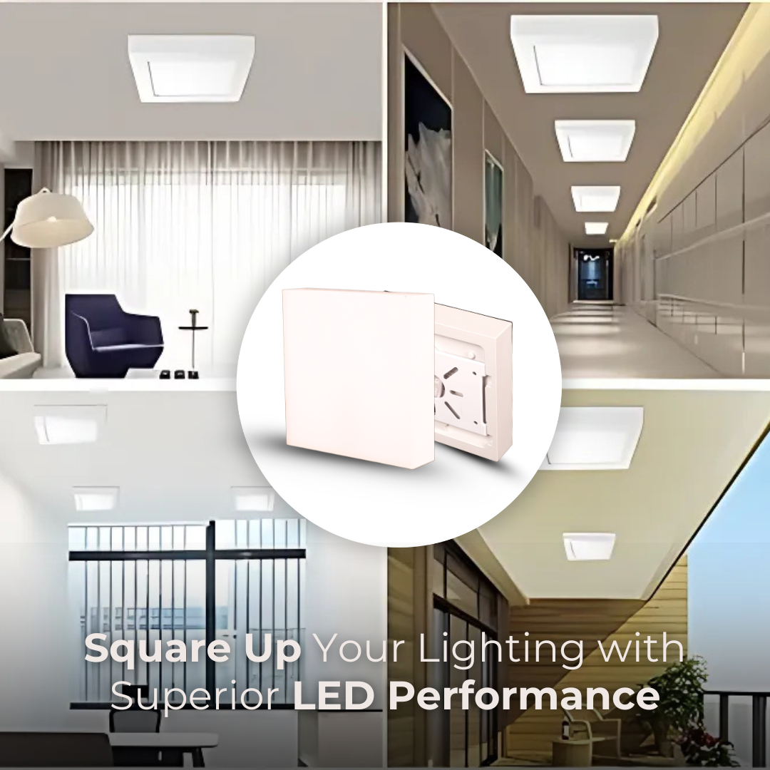 LED PC Rimless Panel Light – Slim 6W/12W/18W Options | JPMI