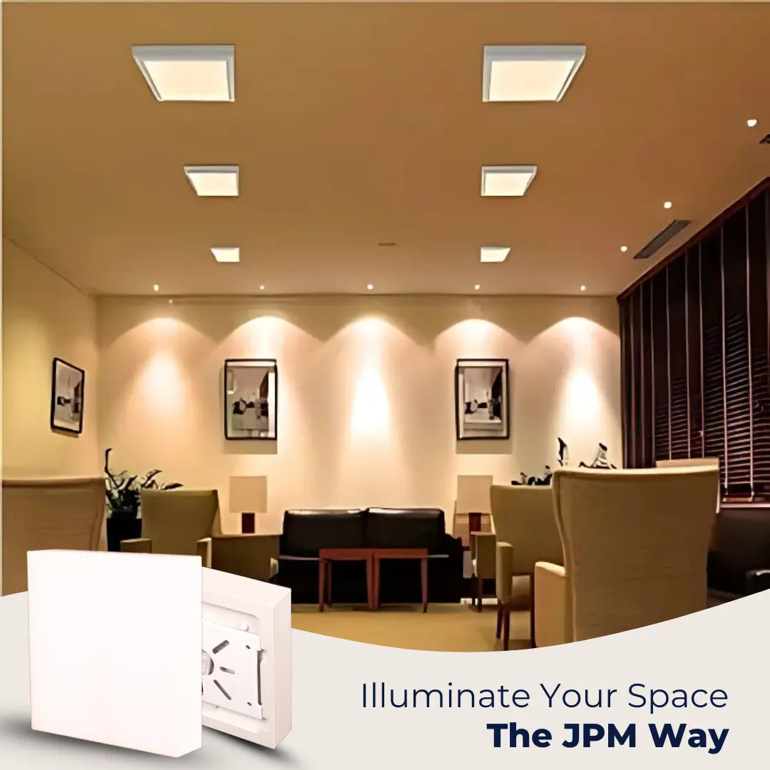 LED PC Rimless Panel Light – Slim 6W/12W/18W Options | JPMI