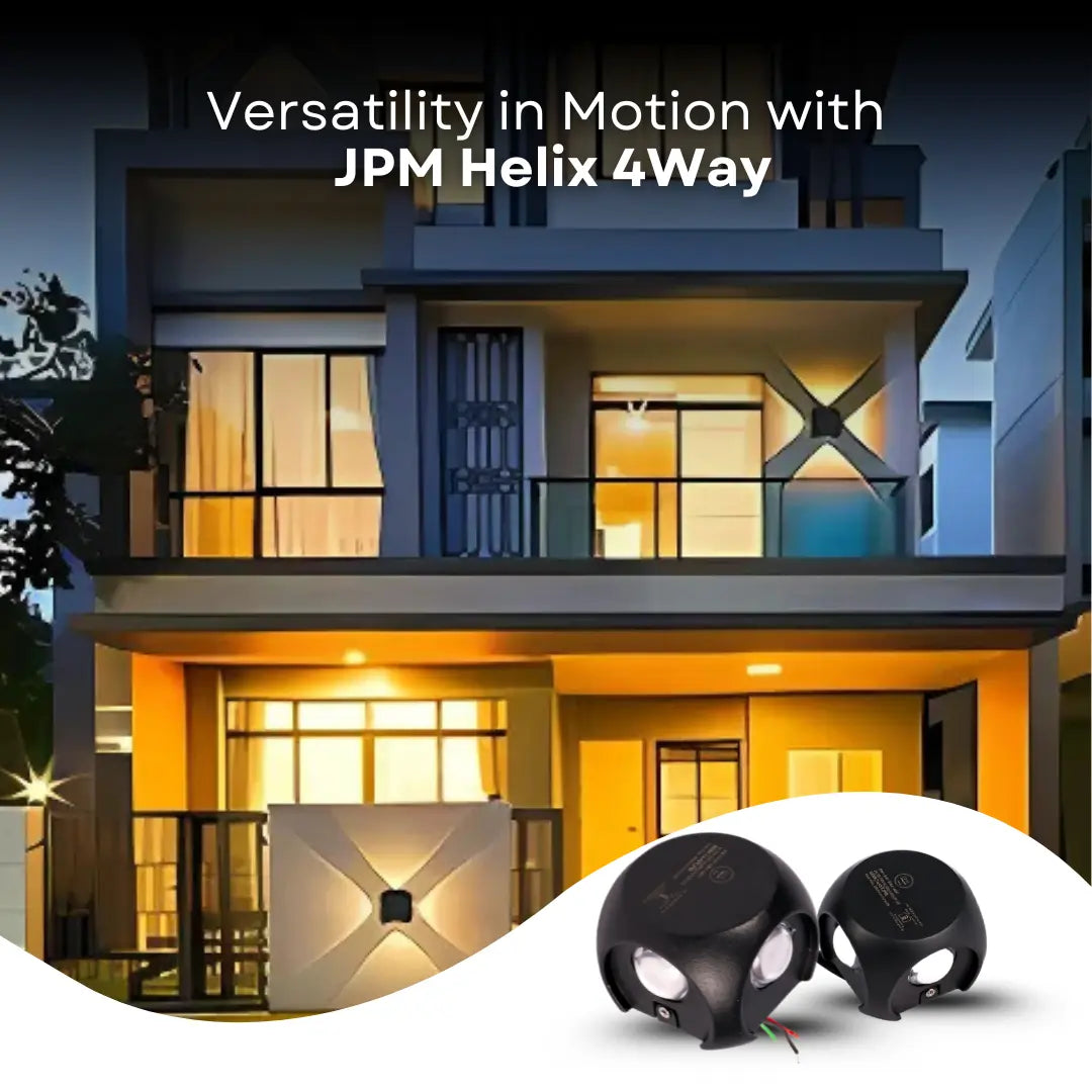 Helix 4‑Way Light – Modular LED Wall Light | JPM Industries