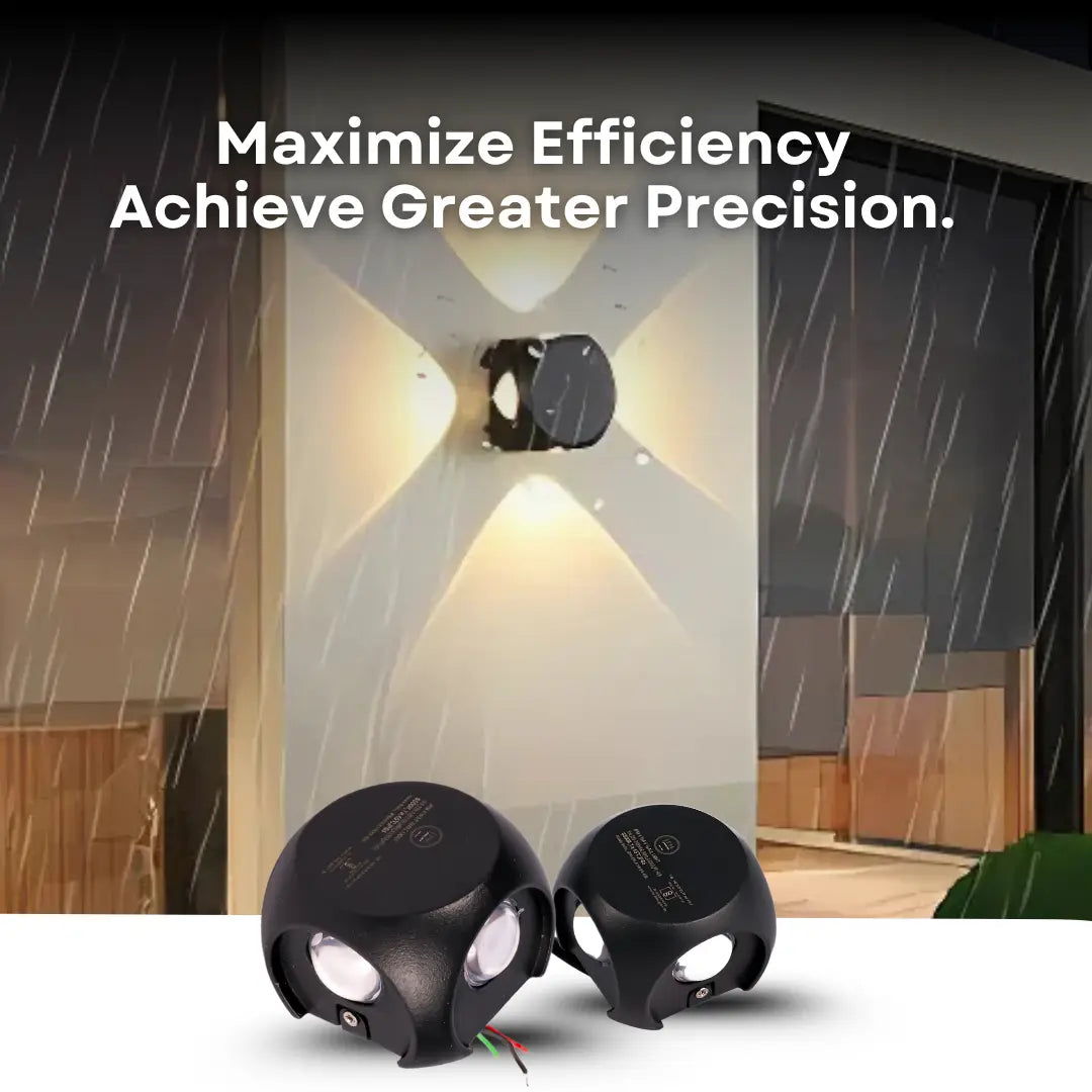 Helix 4‑Way Light – Modular LED Wall Light | JPM Industries