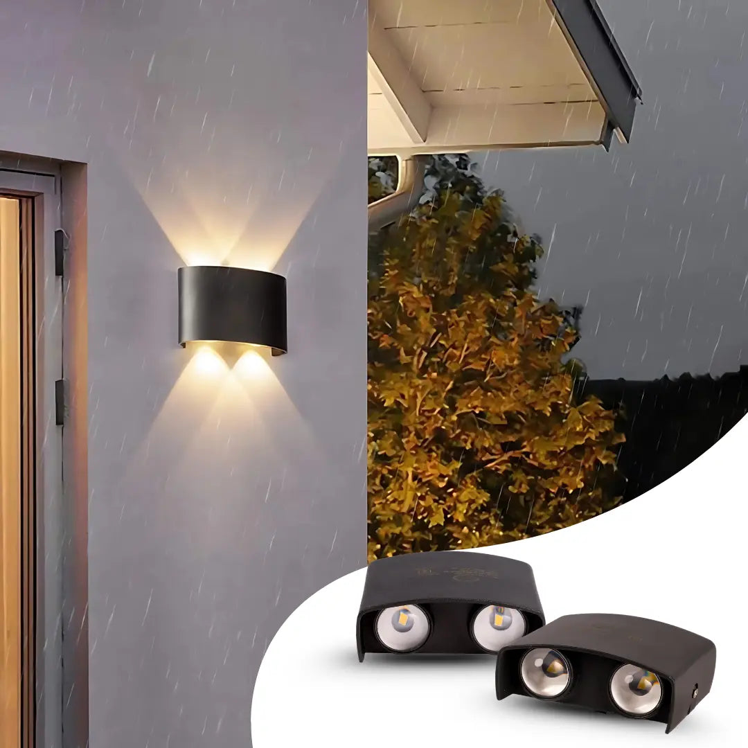 JPM 2+2 Way Light | Compact 5W LED Wall Light | JPMI