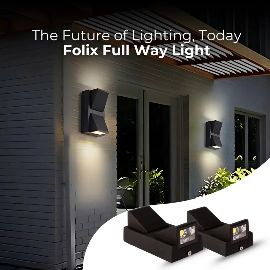 JPMI Folix Full‑Way Light – Stylish LED Wall Light | JPMI
