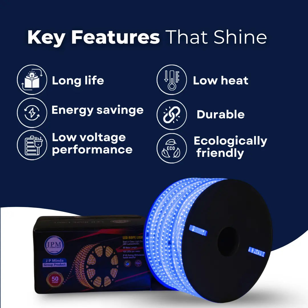 Rope LED Lights efficient Waterproof Strip – 12V | JPMI