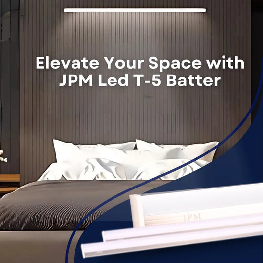 JPM Industries LED Batten lights – 10W T5 Tube (Pack of 5)