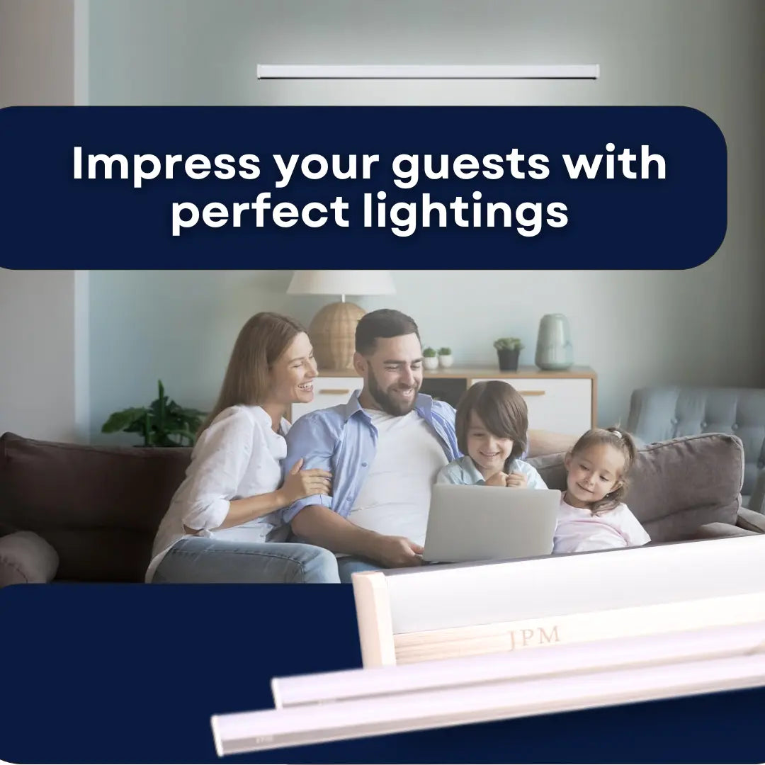 JPM Industries LED Batten lights – 10W T5 Tube (Pack of 5)