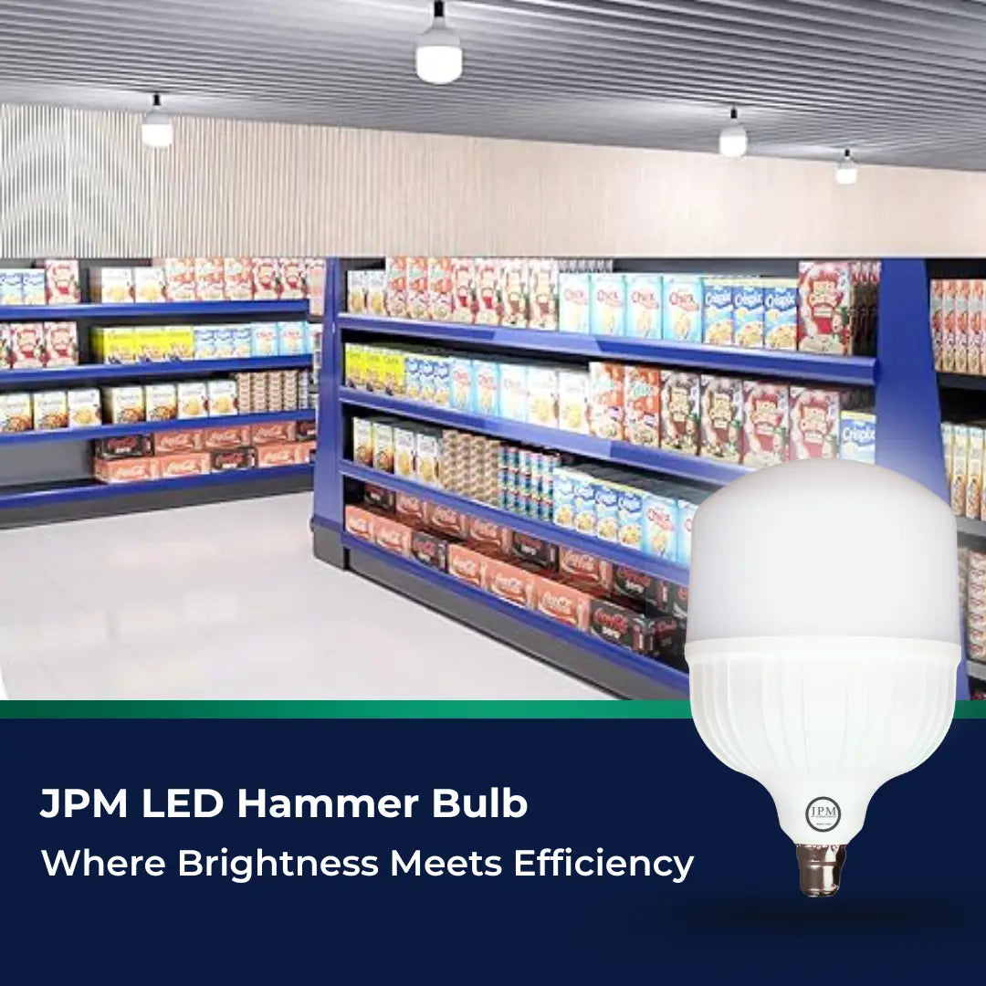 LED Hammer Bulb 23W LED Hammer Bulb – JPM Industries | 1800 Lumens Output