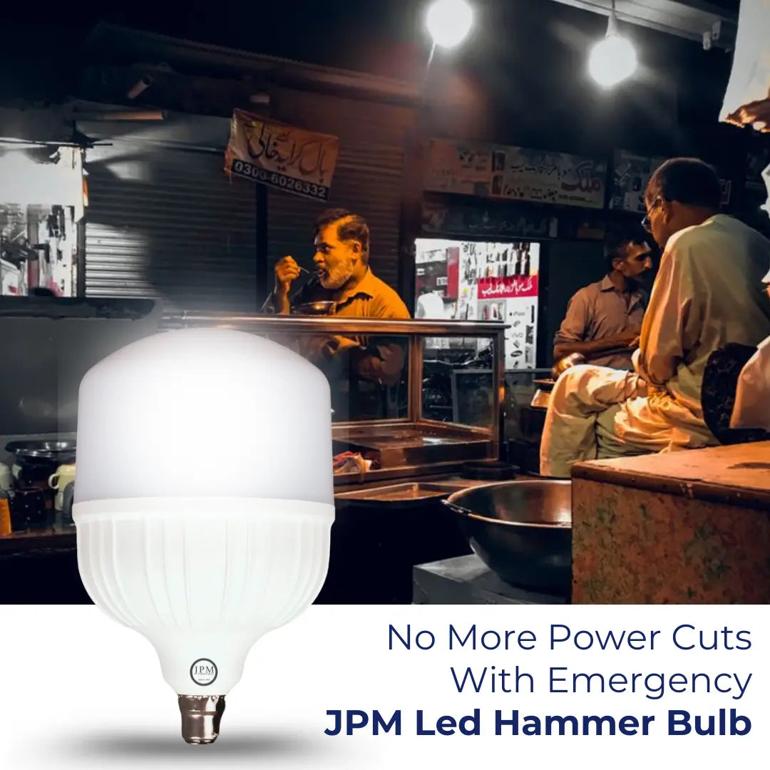 LED Hammer Bulb 23W LED Hammer Bulb – JPM Industries | 1800 Lumens Output