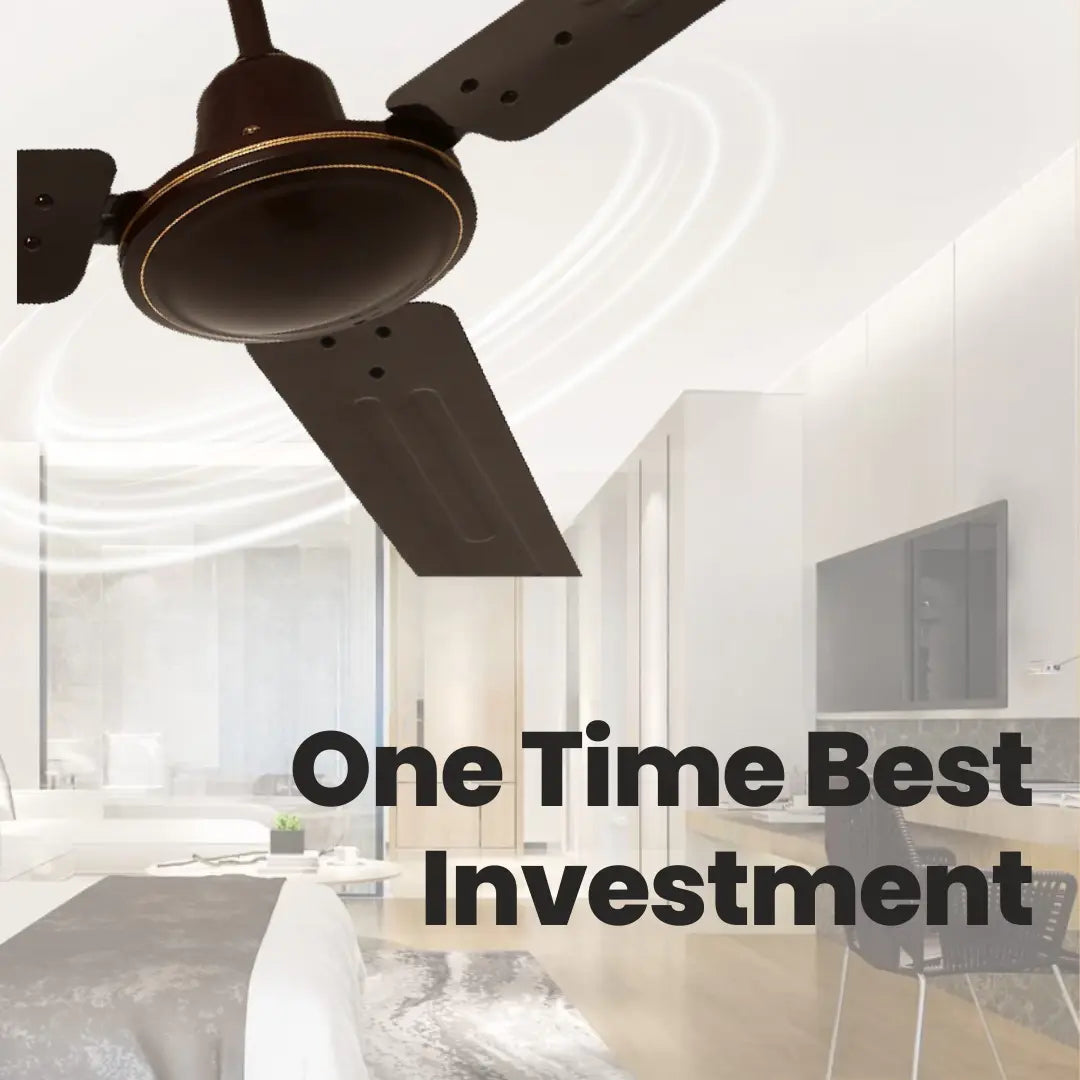 JPM Breeze DLX Ceiling Fan | 51W | High-Speed and Cool Breeze