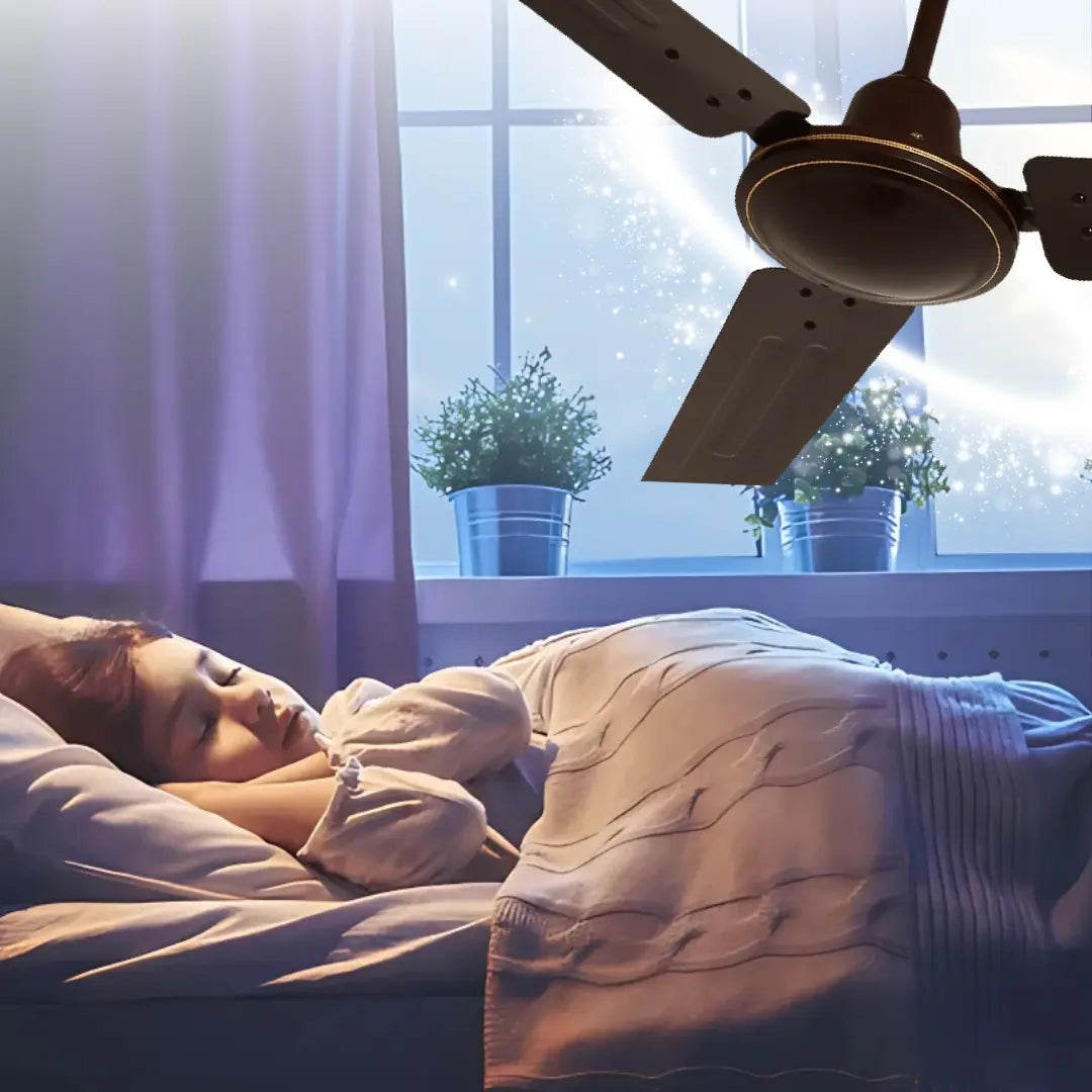 JPM Breeze DLX Ceiling Fan | 51W | High-Speed and Cool Breeze