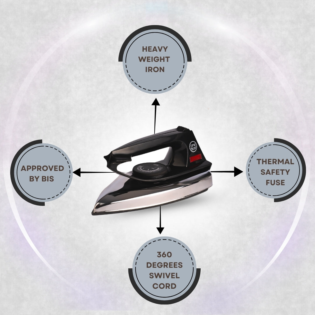 Best Electric Dry Iron Virtue – Top Quality | JPM Industries