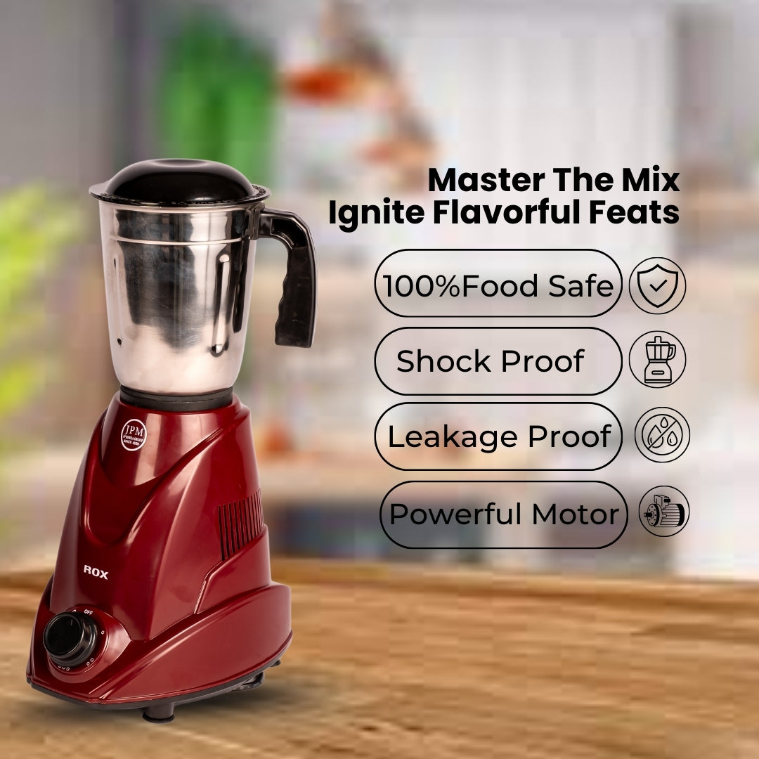 Rox Mixer Grinder || High-Performance Grinder – 550W || JPMI
