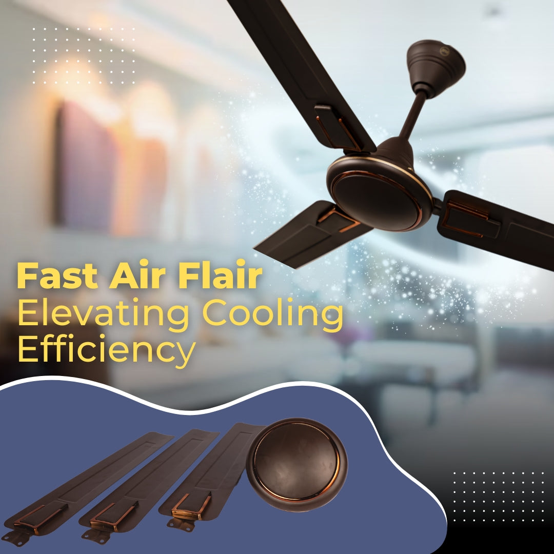 JPM Swank DLX Ceiling Fan || 51W || Keep you Cool in style