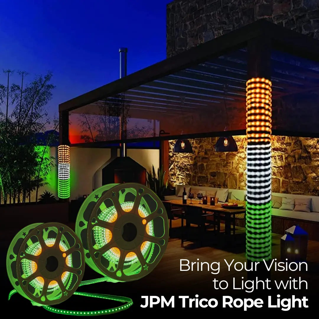 JPMI TriCo Rope LED Lights 18 m 115 W Flexible LED Lighting