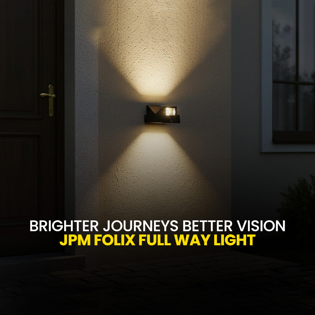 JPMI Folix Full‑Way Light – Stylish LED Wall Light | JPMI