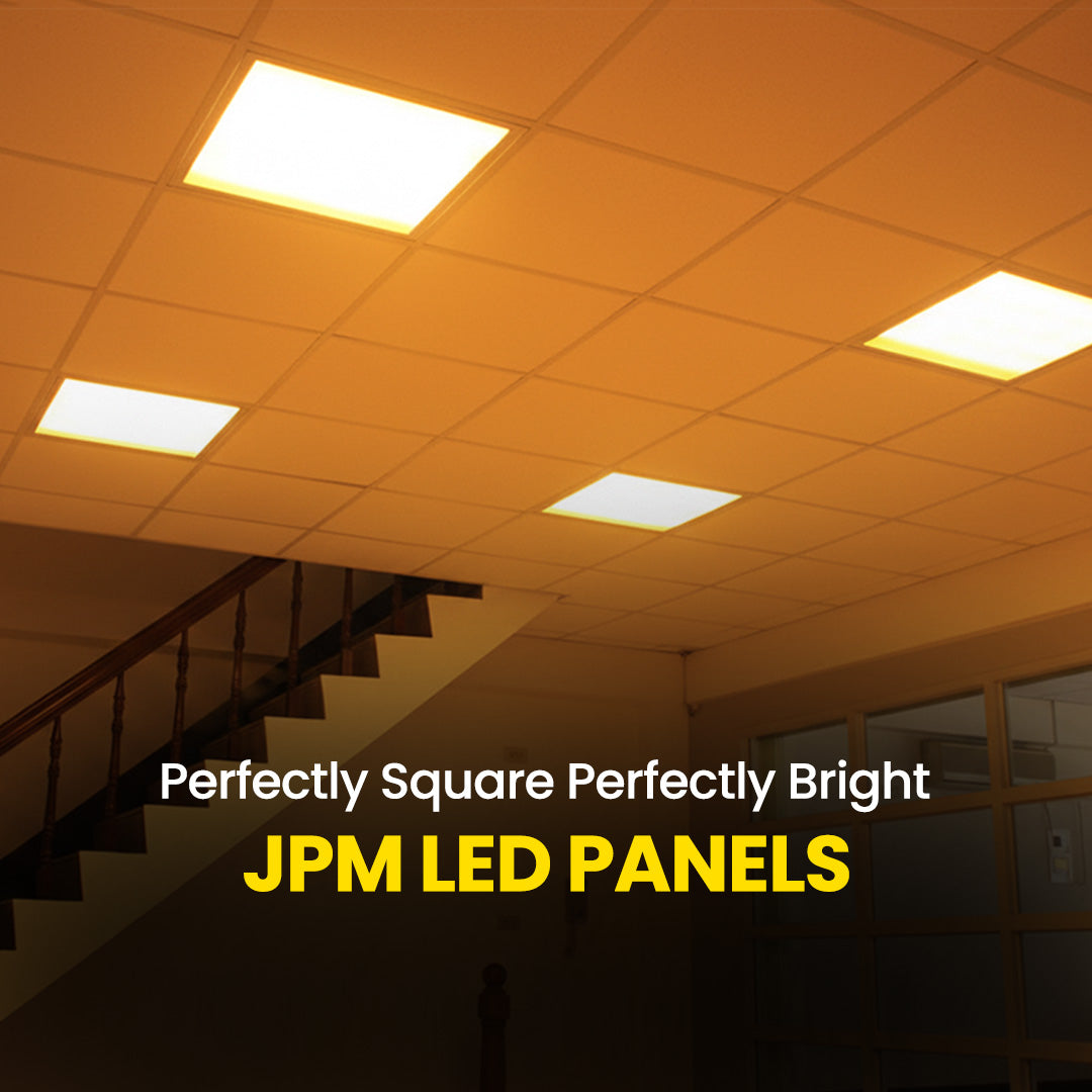JPM Industries Square LED Panel – 8W to 20W | All Tones