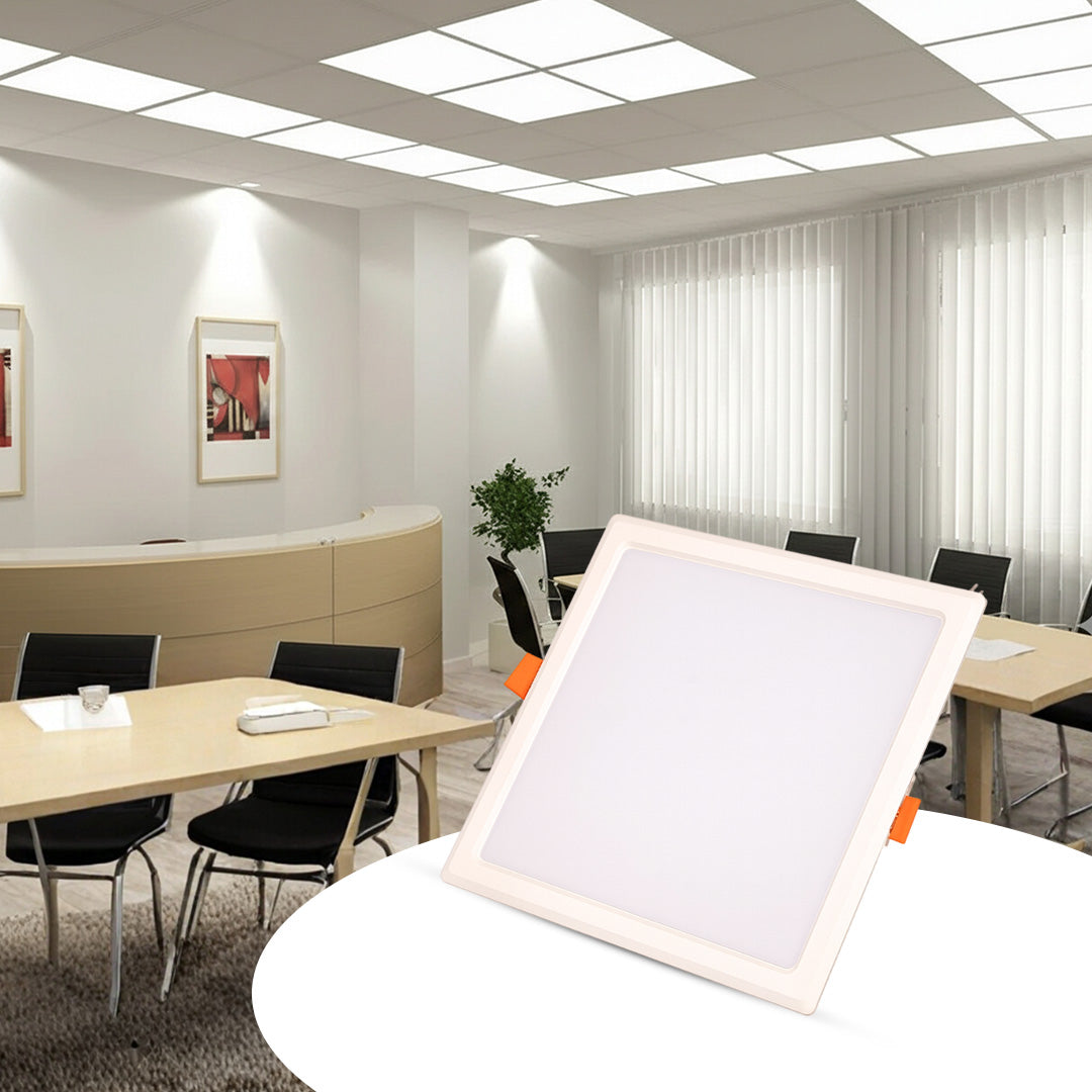 JPM Industries Square LED Panel – 8W to 20W | All Tones