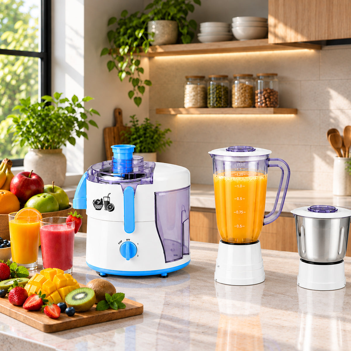 Planeta Juicer Mixer Grinder 500W