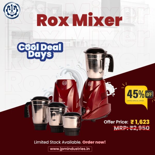 Mixer Grinder Rox High-Performance Grinder | JPM Industries