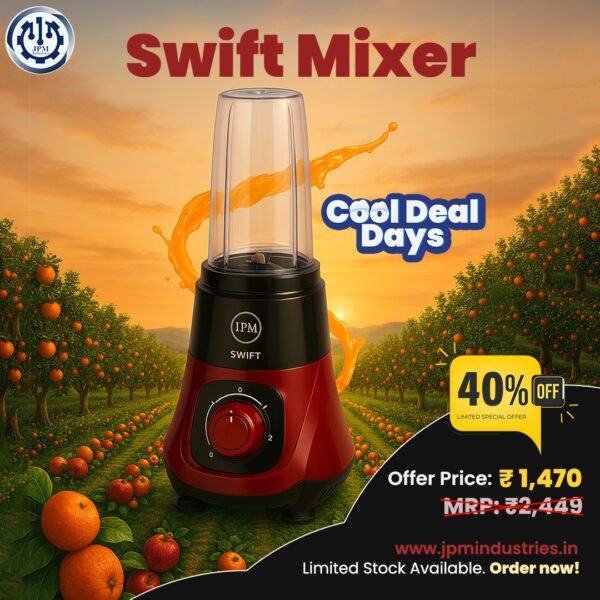 Nutri Blender Swift – Compact & Powerful Mixer Grinder | JPM Industries