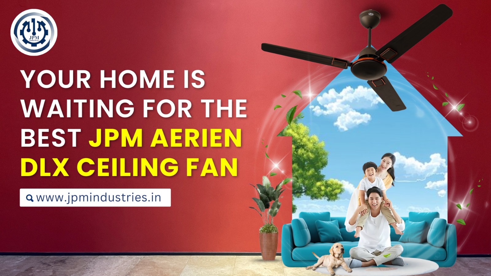 JPM Aerien DLX Ceiling Fan